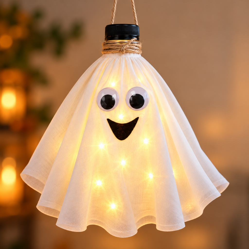 Spookje knutselen van een lege fles: boe-tiful Halloween!